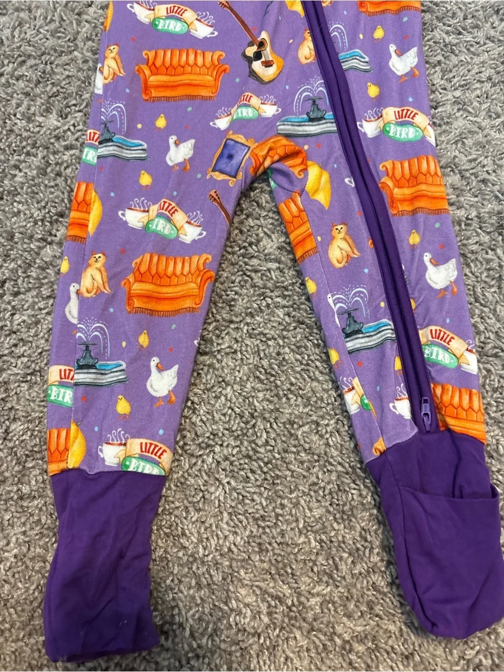 FRIENDS bamboo zippy // 2T